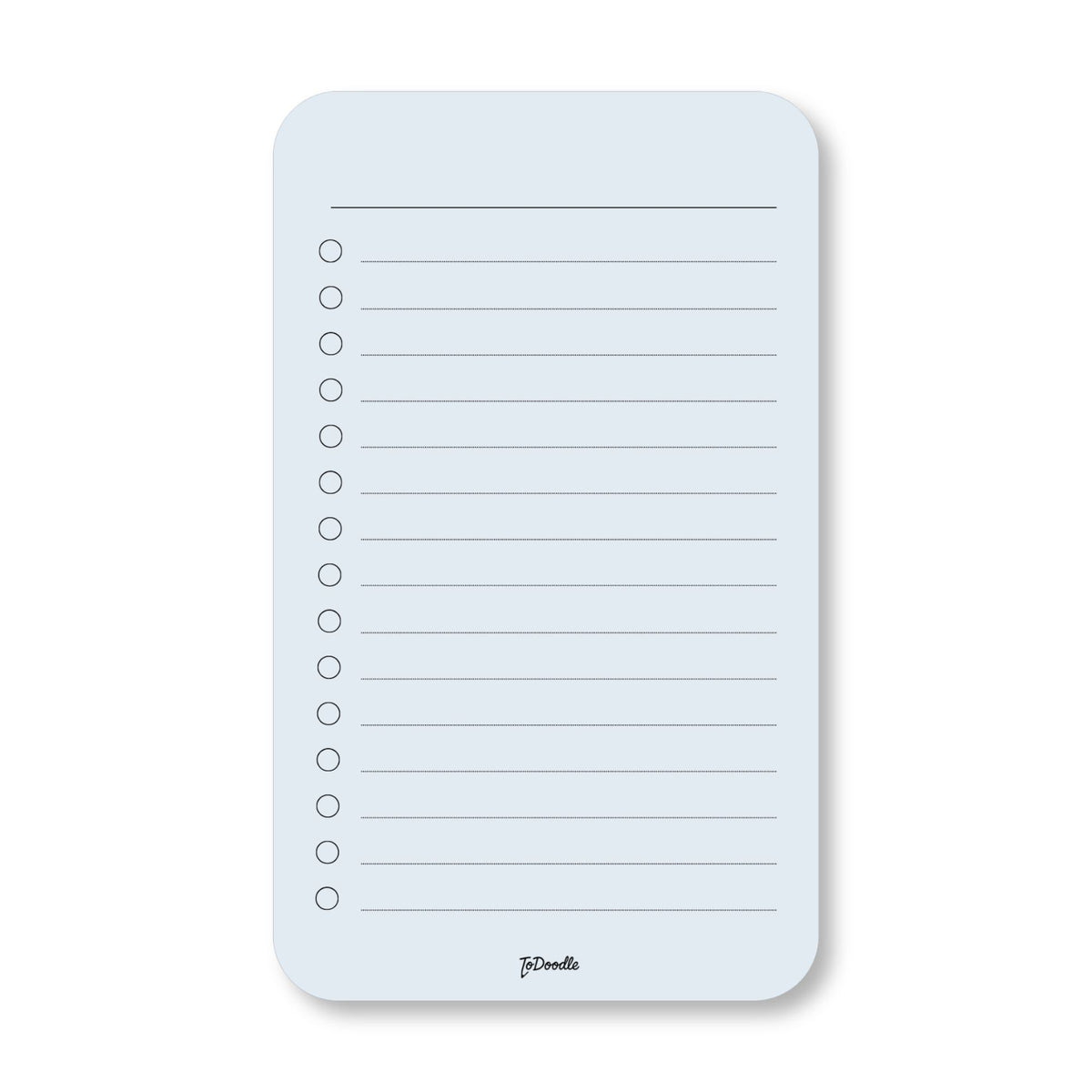 ToDoodle™ To-Do Tavle