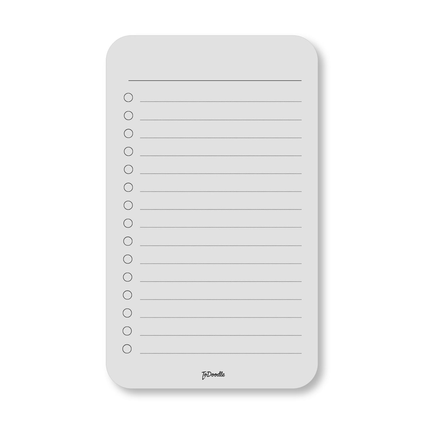 ToDoodle™ To-Do Tavle