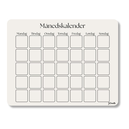 ToDoodle™ Månedskalender