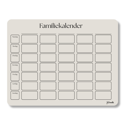 ToDoodle™ Familiekalender