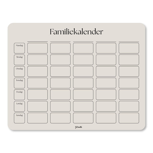 ToDoodle™ Familiekalender