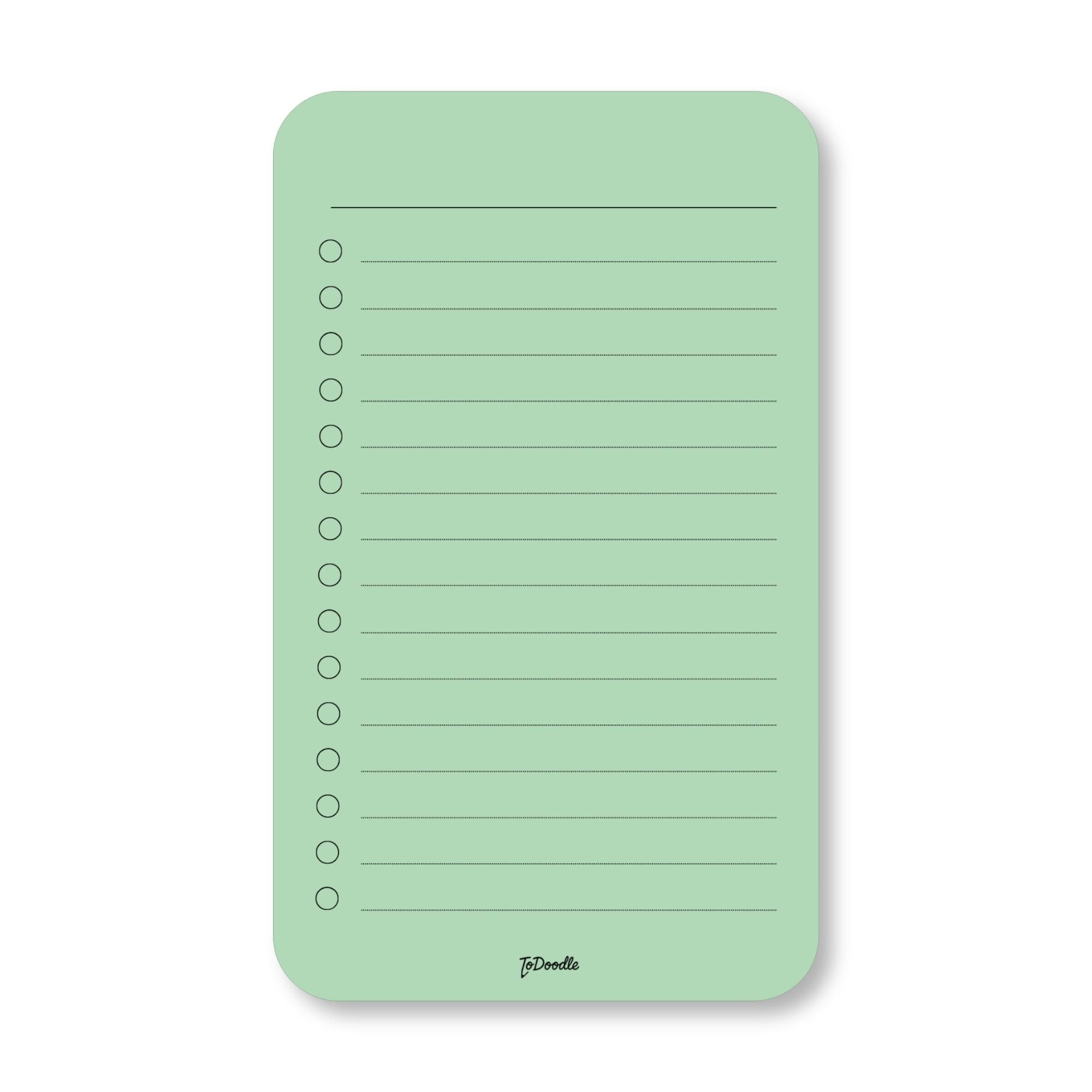 ToDoodle™ To-Do Tavle