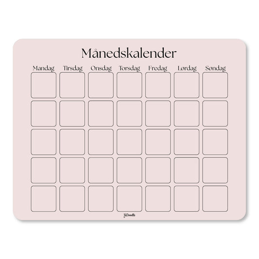 ToDoodle™ Månedskalender