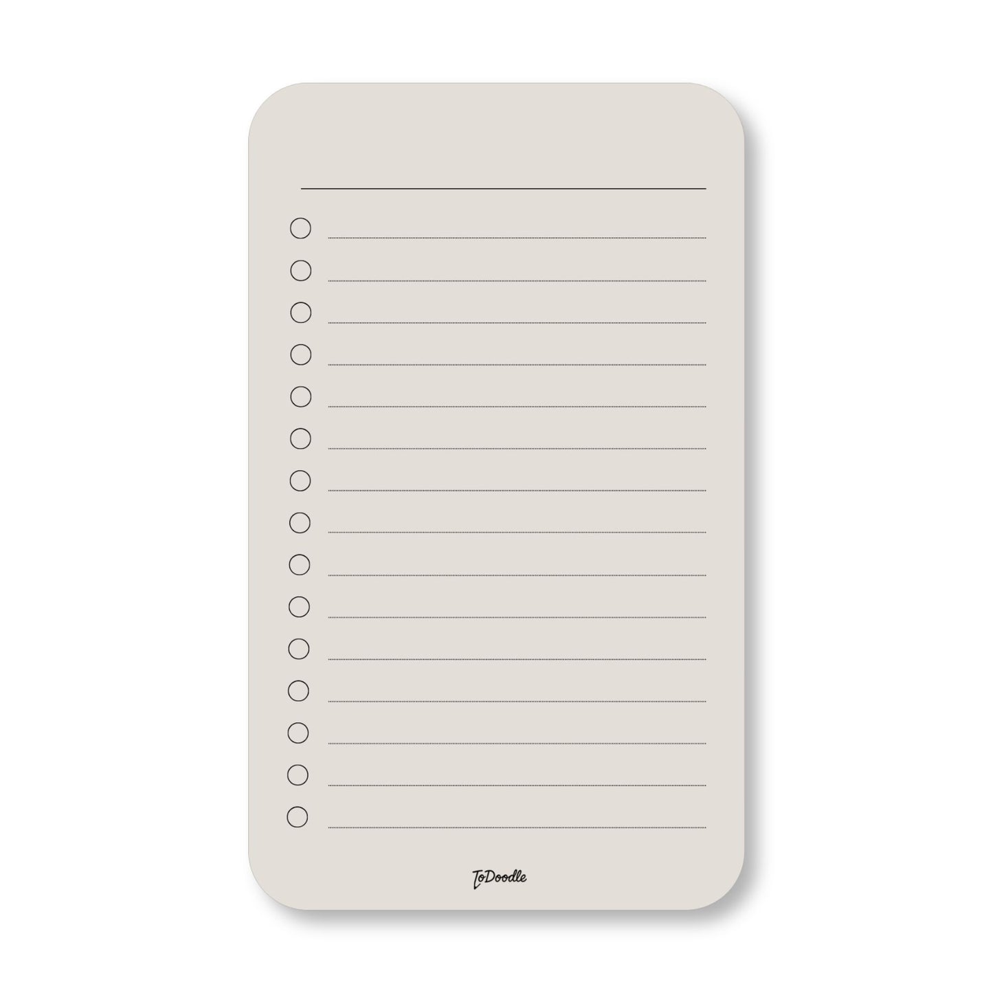 ToDoodle™ To-Do Tavle